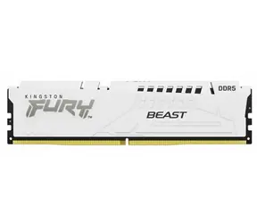 Kingston Fury Beast White 32GB (1x32GB) DDR5 5200MHz / CL40 / DIMM / On-Die ECC / XMP / 1.25V