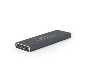 Gembird EE2280-U3C-03 stříbrná / externí box / 22mm / hliníkový / USB 3.1