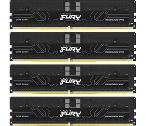 Kingston FURY Renegade Pro Black PnP 128GB (4x32GB) DDR5 4800MHz / CL36 / DIMM / ECC / XMP / 1.1V