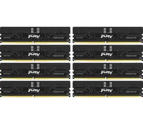 Kingston FURY Renegade Pro Black XMP 256GB (8x32GB) DDR5 5600MHz / CL36 / DIMM / ECC / XMP / 1.25V