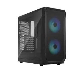 Fractal Design Focus 2 RGB Black Window černá / ATX / 2x 140mm / 2x USB 3.0 / průhledná bočnice / bez zdroje