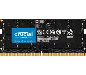Crucial 16GB (1x16GB) 5600MHz / DDR5 / SO-DIMM / CL46 / 1.1V