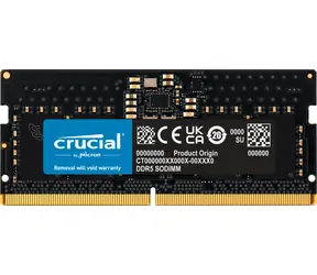 Crucial 8GB (1x8GB) 4800MHz / DDR5 / SO-DIMM / CL40 / 1.1V