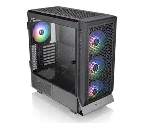 Thermaltake Ceres 500 TG ARGB Black / ATX / 1x USB C 3.2 / 2x USB 3.0 / Bez zdroje / průhledná bočnice