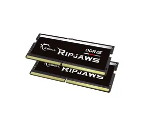 G.Skill Ripjaws 32GB (2x16GB) 5200MHz / DDR5 / CL38 / SO-DIMM / XMP / 1.1V