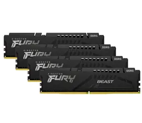 Kingston Fury Beast Black 128GB (4x32GB) DDR5 5200MHz / CL40 / DIMM / XMP