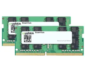 Mushkin Essentials 64GB (2x32GB) 2933MHz / DDR4 / SO-DIMM / CL21 / 1.20V 