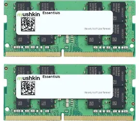 Mushkin Essentials 32GB (2x16GB) 2933MHz - SO-DIMM / DDR4 / SO-DIMM / CL21 / 1.2V
