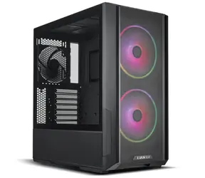 Lian Li LANCOOL 216 RGB černá / PC Skříň / E-ATX / bez zdroje / 2x USB-A + 1x USB-C / průhledná bočnice