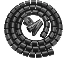 UGREEN LP121 Ochranná spirála na kabely DIA 25mm 3m černá