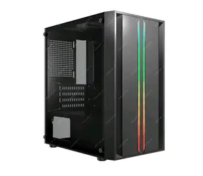 Crono PCC-200-3 černá / PC skříň / Micro-ATX / ITX / bez zdroje / bez ventilátorů