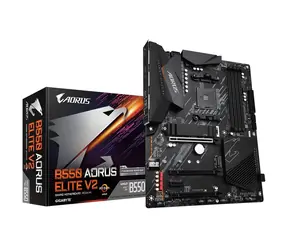 GIGABYTE B550 AORUS ELITE V2 / B550 / AM4 / 4x DDR4 / 4x SATA III / 7x USB / 3x PCIE x16 / 1x 2.5GLAN / 2x M.2 / ATX