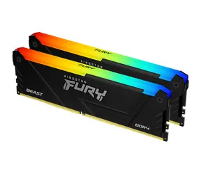 Kingston FURY Beast RGB 64GB (2x32GB) DDR4 3600MHz / CL18 / DIMM / XMP