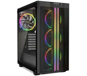 be quiet! PURE BASE 500FX černá / ATX / 1x USB 3.0 + 1x USB-C / 3x 140 mm & 1x 140 mm