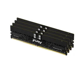 Kingston FURY Renegade Pro XMP 128GB (4x32GB) DDR5 6400MHz / CL32 / DIMM / ECC / XMP / 1.4V