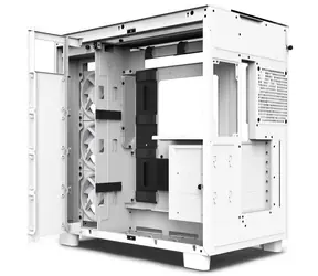 NZXT H9 Elite bílá / ATX / 1x USB-C + 2x USB 3.0 / 3.5mm Jack / 4 x 120mm