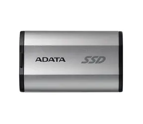 ADATA SD810 1TB stříbrná / SSD / Externí / čtení: 2000MBps / zápis: 2000MBps / USB 3.2