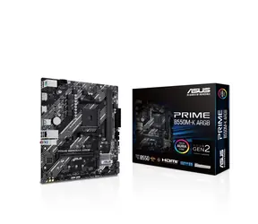 ASUS PRIME B550M-K ARGB / B550 / AM4 / 2x DDR4 / PCIEx16 / 1x GLAN / mATX
