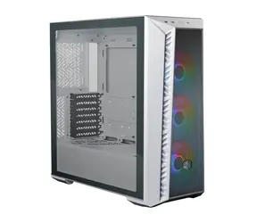 Cooler Master MasterBox 520 MESH bílá / E-ATX / 1x USB-A 3.2 & 1x USB-C 3.2 / 3x 120mm / bez zdroje / průhledná bočnice