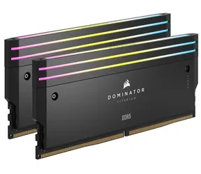 Corsair Dominator Titanium 32GB (2x 16GB) DDR5 6000MHz černá / CL30 / DIMM / XMP 3.0