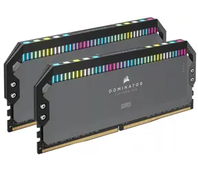 Corsair Dominator Platinum RGB 64GB (2x 32GB) DDR5 6000MHz šedá / CL30 / DIMM / EXPO