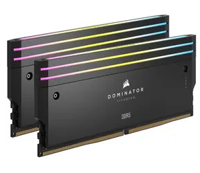 Corsair Dominator Titanium 64GB (2x 32GB) DDR5 6600MHz / CL32 / DIMM / XMP 3.0