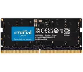 Crucial 48GB (1x48GB) DDR5 5600MHz / DDR5 / SO-DIMM / CL46 / 1.1V