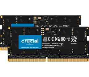 Crucial 96GB (2x48GB) DDR5 5600MHz / DDR5 / SO-DIMM / CL46 / 1.1V
