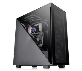 THERMALTAKE Divider 300 TG černá / ATX / 1x USB-C 3.2 / 2x USB-A 3.0 / bez zdroje / průhledná bočnice