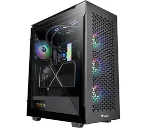THERMALTAKE Divider 500 TG Air černá / ATX / 1x USB-C 3.2 / 2x USB-A 3.0 / bez zdroje / průhledná bočnice 