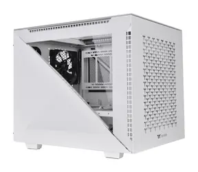 THERMALTAKE Divider 200 TG Air bílá / mini ITX / 1x USB-C 3.2 / 2x USB-A 3.0 / bez zdroje / průhledná bočnice  