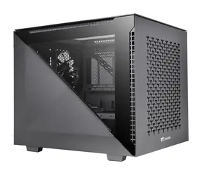 THERMALTAKE Divider 200 TG Air černá / mini ITX / 1x USB-C 3.2 / 2x USB-A 3.0 / bez zdroje / průhledná bočnice  