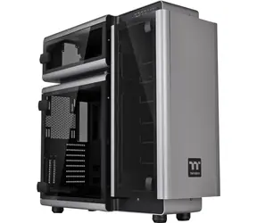 THERMALTAKE Level 20 stříbrná / E-ATX / 1x USB-C 3.2 / 4x USB-A 3.0 / bez zdroje / průhledná bočnice 