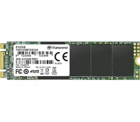 Transcend MTS832S 512GB / M.2 2280 SATA / RW: 560/500 MBps / IOPS: 80K/85K / MTBF 2.0mh / 5y