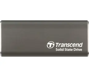 Transcend ESD265C Externí SSD 500GB šedá / USB-C 3.2 / R: 1050MBs / W: 950MBs        