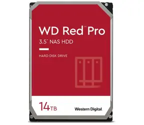WD Red Pro 14TB / HDD / 3.5" SATA III / 7 200 rpm / 512MB cache / 5y / pro NAS