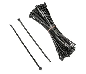 Kolink Sada stahovacích pásků černá / 4.5 mm x 200 mm / 100 ks