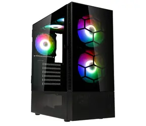 Kolink Observatory MX Glass ARGB černá / ATX / 2x USB-A 3.0 / 1x USB-A 2.0 / 2x 140mm / 3x 120mm / bez zdroje