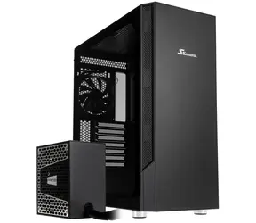 Seasonic Arch Q503 Midi Tower + CONNECT DGC-750 Gold černá / ATX / 1xUSB-A + 1xUSB-C / 750W / průhledná bočnice