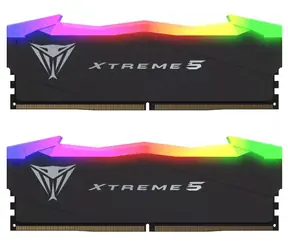 Patriot Viper Xtreme 5 RGB 32GB (2x16GB) 7800MHz černá / DIMM / DDR5 / CL38 / On-Die ECC / Unbuffered / 1.45V