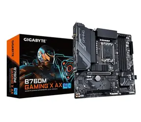 GIGABYTE B760M GAMING X AX / B760M / LGA 1700 / 4x DDR4 / PCIEx16 / 1x 2.5GLAN / mATX
