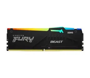 Kingston Fury Beast RGB 16GB (1x 16GB ) DDR5 6000MHz / CL30 / DIMM / 1.1V / Non-ECC / XMP 3.0 