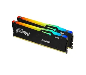 Kingston Fury Beast RGB 64GB (2x 32GB) DDR5 6000MHz / CL30 / DIMM / 1.4V / Non-ECC / XMP 3.0 