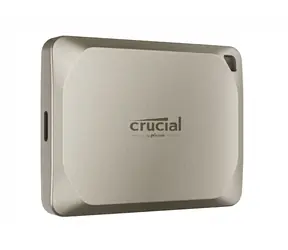 Crucial X9 Pro (pro Mac) 2TB zlatá / Externí SSD / USB 3.2 Gen2 Type-C / R: 1050MBps / 5y
