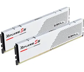 G.Skill Ripjaws S5 White 32GB (2x 16GB) 5600MHz / DDR5 / CL30 / DIMM / 1.25V / Non-ECC / Unbuffered / XMP 3.0 