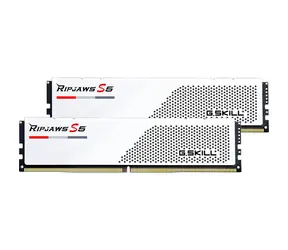 G.Skill Ripjaws S5 White 64GGB (2x 32GB) 6000MHz / DDR5 / CL30 / DIMM / 1.4V / Non-ECC / Unbuffered / XMP 3.0