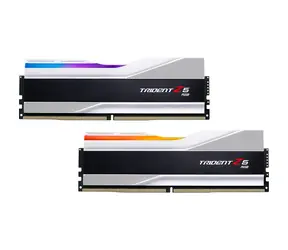 G.Skill Trident Z5 RGB Silver 64GB (2x 32GB) 6000MHz / DDR5 / CL30 / DIMM / 1.4V / Non-ECC / Unbuffered / XMP 3.0