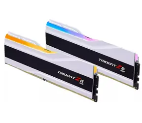 G.Skill Trident Z5 RGB White 48GB (2x 24GB) 7600MHz / DDR5 / CL38 / DIMM / 1.35V / Non-ECC / Unbuffered / XMP 3.0
