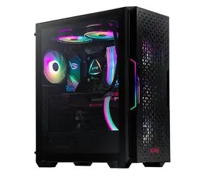 ADATA XPG STARKER AIR (BKCWW) černá / ATX / 2x USB-A 3.0 / 2x 120mm / bez zdroje / průhledná bočnice