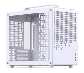 Jonsplus Z20 bílá / Micro-ATX / 1x USB-A 3.2 / 1x USB-C 3.2 / průhledná bočnice 